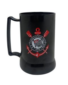 CANECA GEL PEÇA PRETA CP - Corinthians