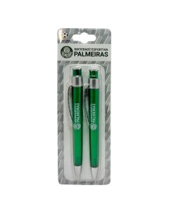 CONJ 2 CANETAS NO BLISTER - Palmeiras