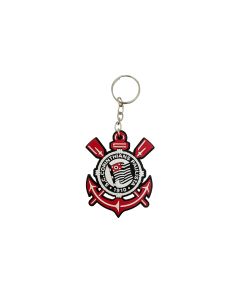 CHAVEIRO DE BORRACHA ESCUDO - Corinthians