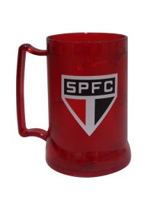 CANECA GEL PEÇA VERMELHA 400ML SPFC - São Paulo