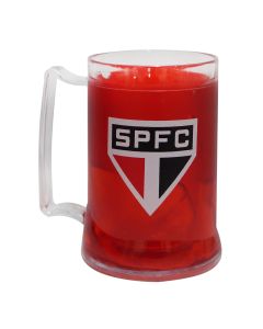 CANECA GEL VERMELHO 400ML SPFC - São Paulo