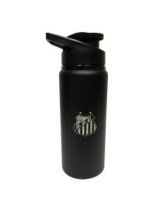 SQUEEZE PRETO COM BICO 600ML - Santos