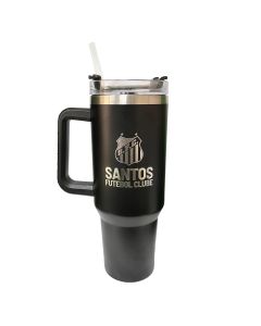 CANECA TÉRMICA 1,2L PRETA - Santos