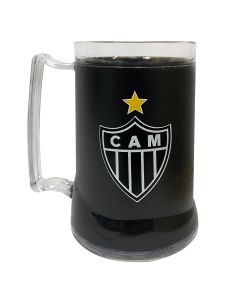 CANECA GEL PRETO 400ML - Atlético Mineiro