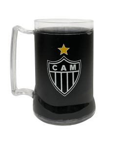 CANECA GEL PRETO 400ML GALO VOLPI - Atlético Mineiro