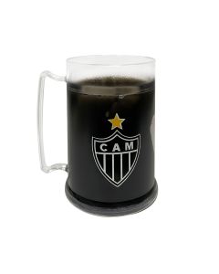 MINI CANECA GEL PRETO 300ML - Atlético Mineiro