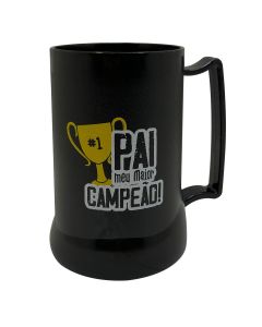 CANECA GEL PEÇA PRETA PAI - Atlético Mineiro