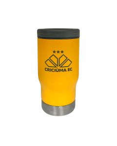 COPO TÉRMICO 380ML MULTIUSO AMARELO - Criciúma