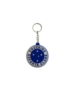 CHAVEIRO DE BORRACHA ESCUDO - Cruzeiro
