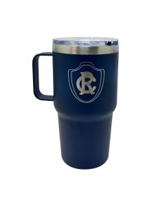 CANECA TÉRMICA 700ML AZUL COM TAMPA- Clube do Remo