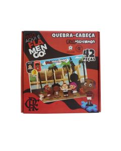 QUEBRA CABEÇA 42PÇS FLAMIGUINHOS - Flamengo