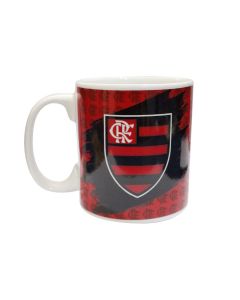 CANECA DE PORCELANA 320ml Escudo - Flamengo