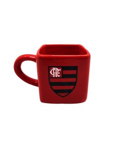 CANECA DE PORCELANA QUADRADA 330ML 1895 - Flamengo