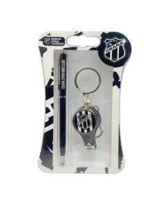 KIT CANETA E CHAVEIRO CORTADOR NO BLISTER - Ceará