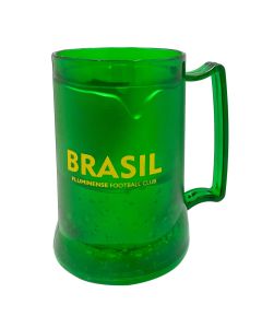 CANECA GEL PEÇA VERDE 400ML BRASIL - Fluminense