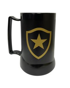 CANECA GEL PEÇA PRETA RETRÔ - Botafogo
