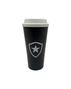 COPO CAFÉ COM TAMPA 550ML - Botafogo