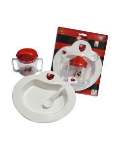 KIT REFEIÇÃO BEBÊ 3 PÇS - Flamengo