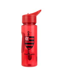 GARRAFA TRITAN COM CANUDO 700ML - Flamengo