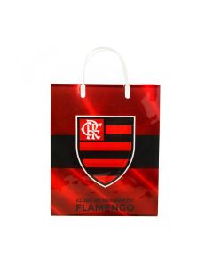 Sacola De Presentes 33x9x27cm - Flamengo