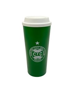 COPO CAFÉ COM TAMPA 550ML - Coritiba