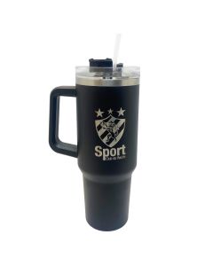 CANECA TÉRMICA 1,2L PRETA - Sport Club do Recife
