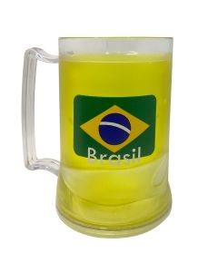 CANECA GEL AMARELO - Brasil