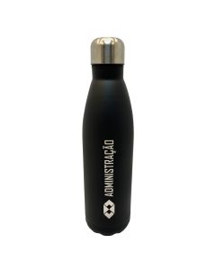 GARRAFA INOX 750ML PRETA - ADMINISTRAÇÃO