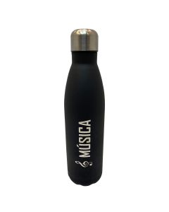GARRAFA INOX 750ML PRETA - MÚSICA