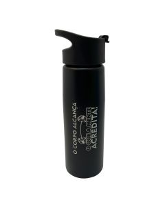 SQUEEZE PRETO 750ML ALÇA  - O CORPO ALCANÇA