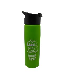 SQUEEZE VERDE 750ML ALÇA  - SEJA LUZ