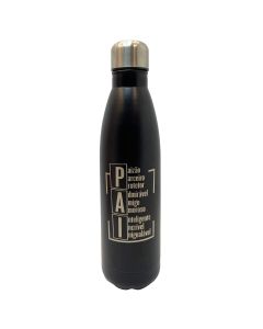 GARRAFA INOX 750ML PRETA - PAI