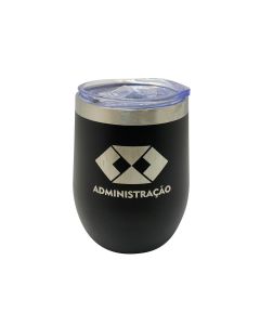 COPO INOX 320ML COM TAMPA - ADMNISTRAÇÃO