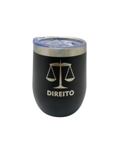 COPO INOX 320ML COM TAMPA - DIREITO