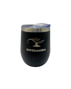 COPO INOX 320ML COM TAMPA - ENFERMAGEM