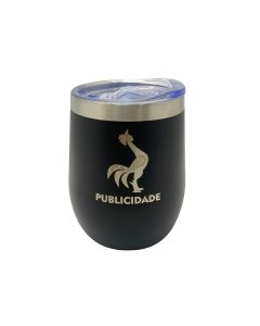 COPO INOX 320ML COM TAMPA - PUBLICIDADE