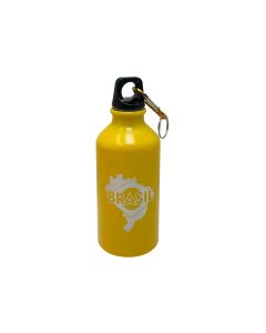 SQUEEZE AMARELO 420ML COM MOSQUETÃO - Brasil