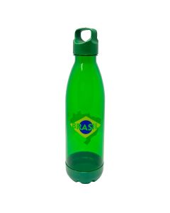 GARRAFA DE PLÁSTICO 680ML VERDE - Brasil